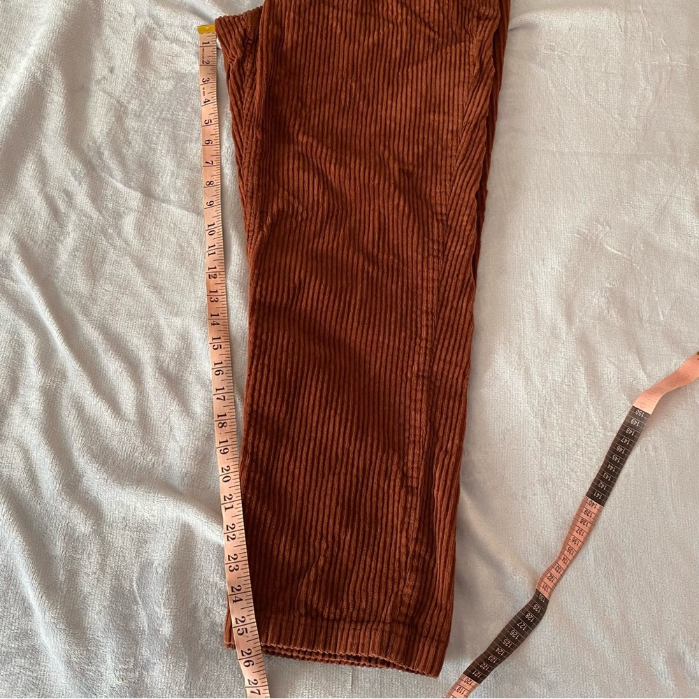 Toad&Co Del Rey pull on  Rust Corduroy Pants - Picture 11 of 12